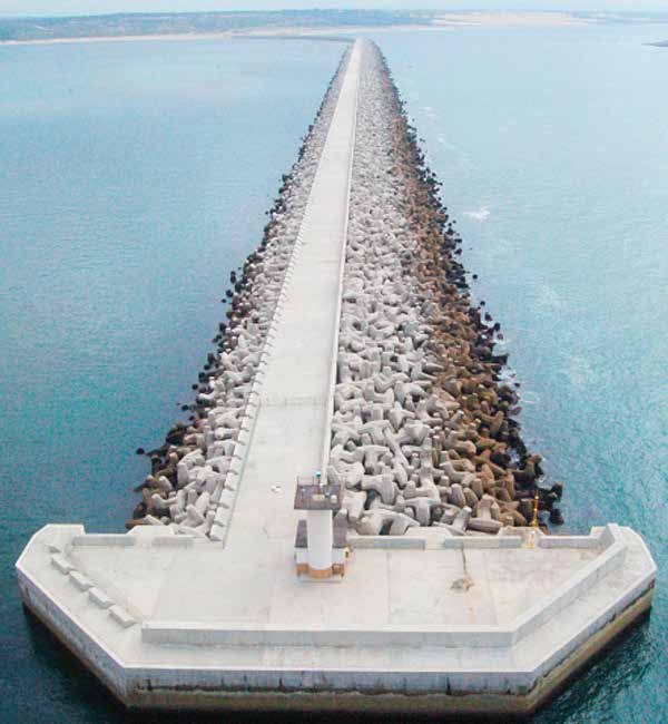 Breakwaters, land reclamation and slipways explained